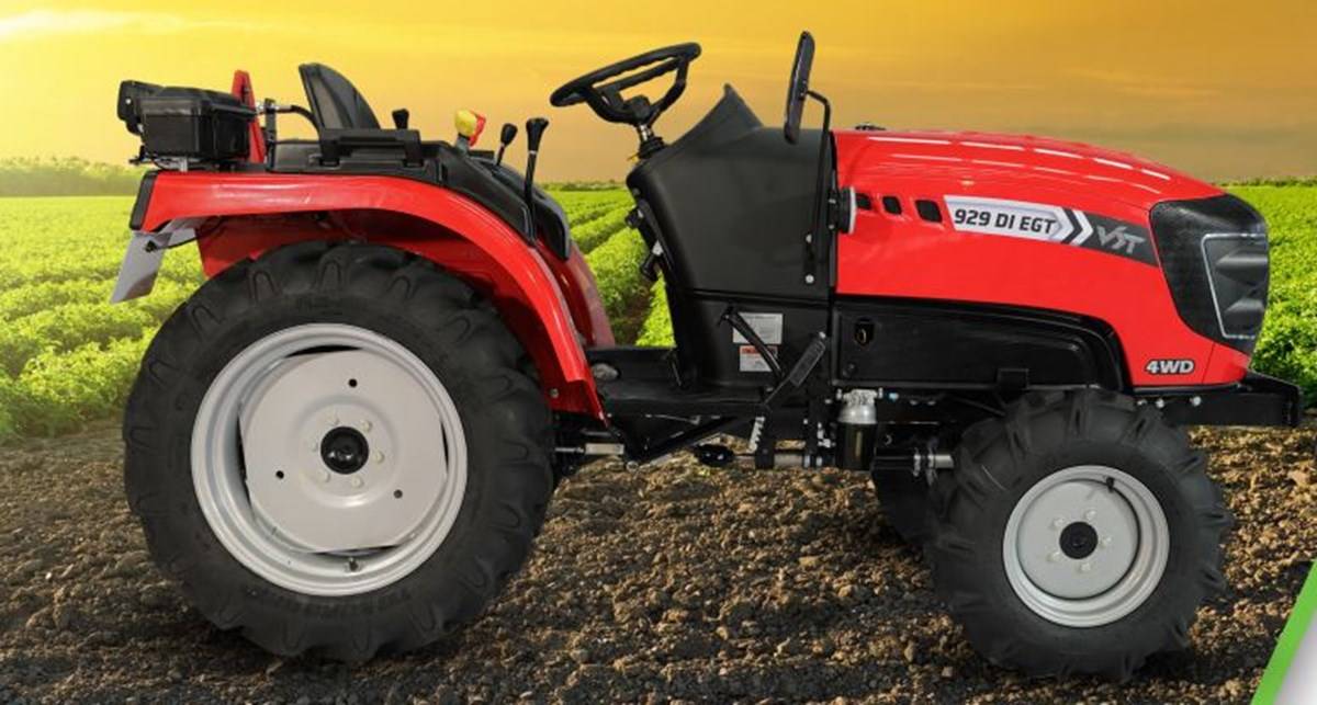 The highlight of VST Tillers at the fair is the new VST 929DI EGT tractor