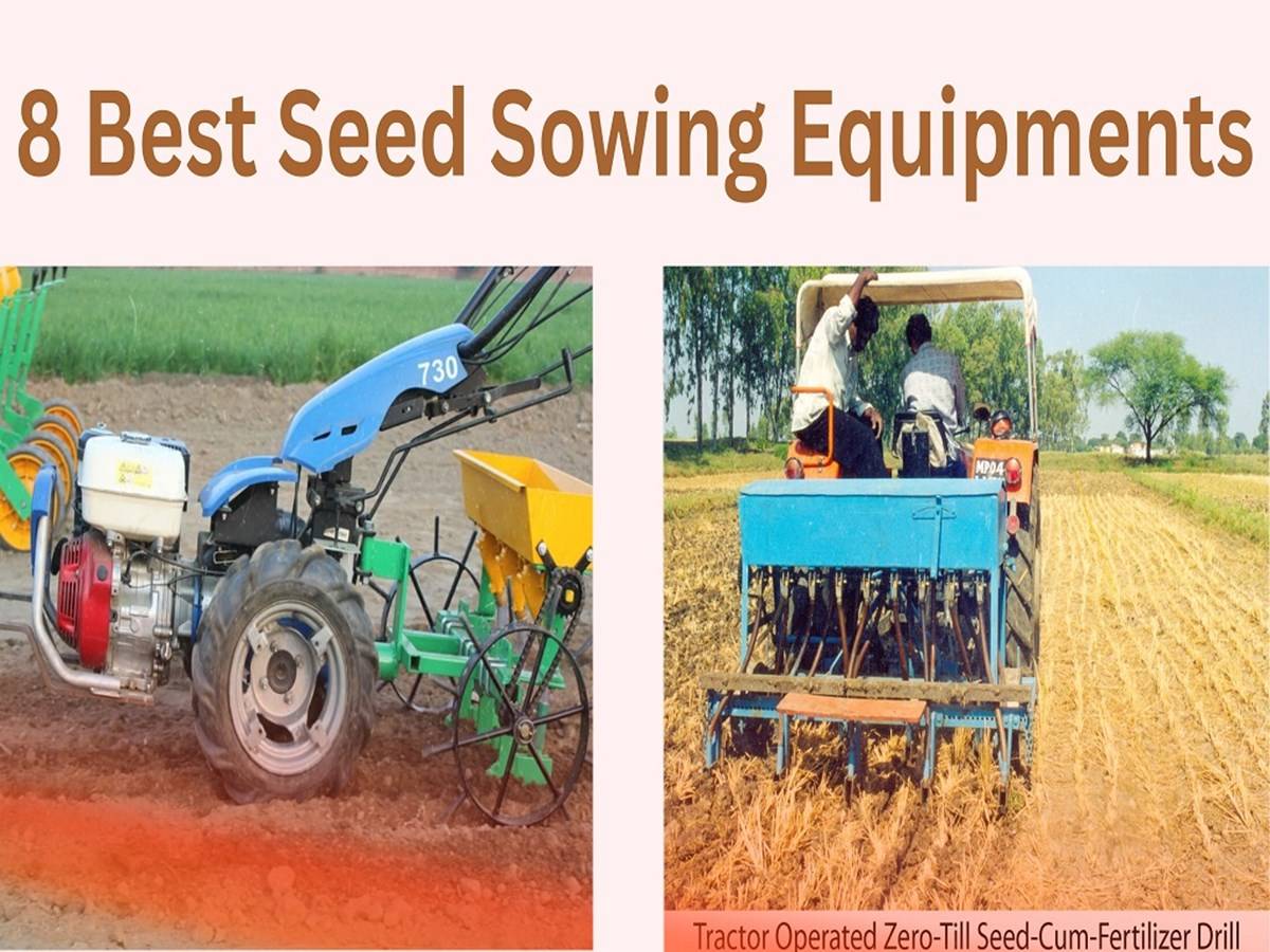Seed sowers are a very convenient and easy way for farmers to sow the seeds in a proper manner.