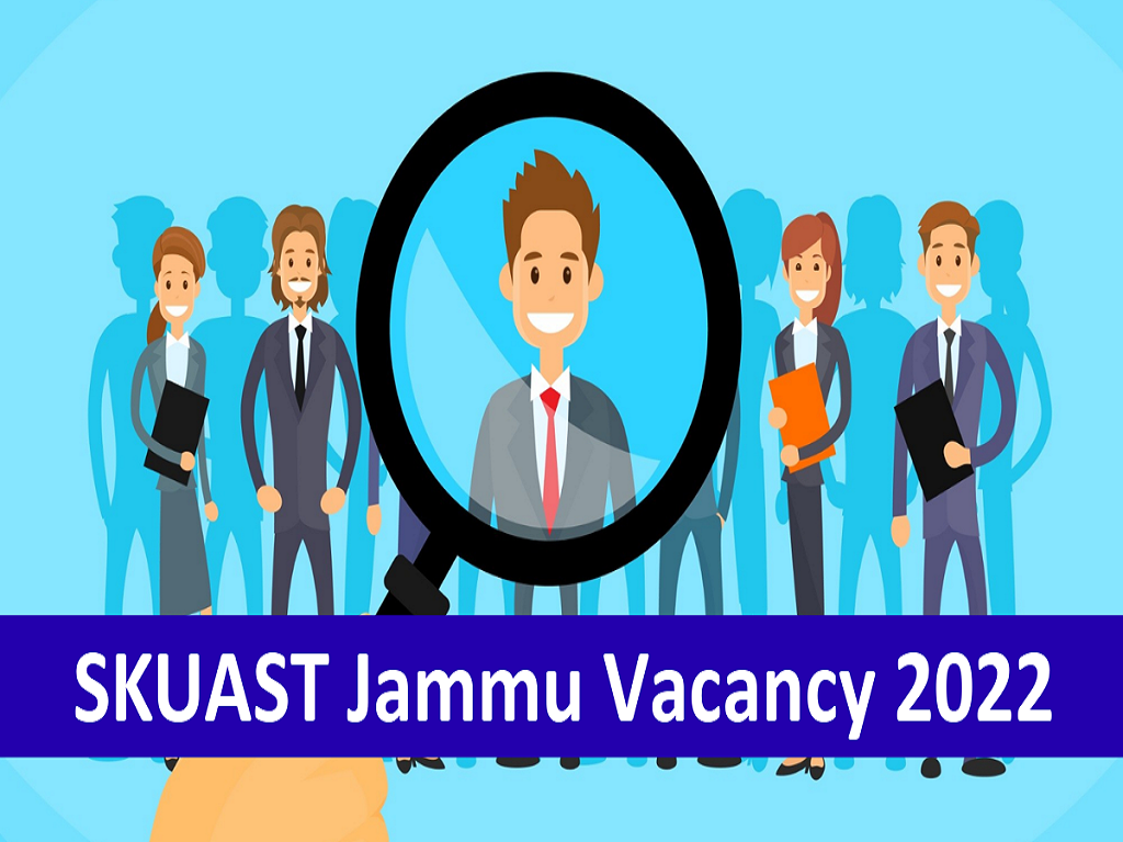 Sher-e- Kashmir University of Agricultural Sciences and Technology (SKUAST) is hiring candidates for Junior Research Fellow Position.