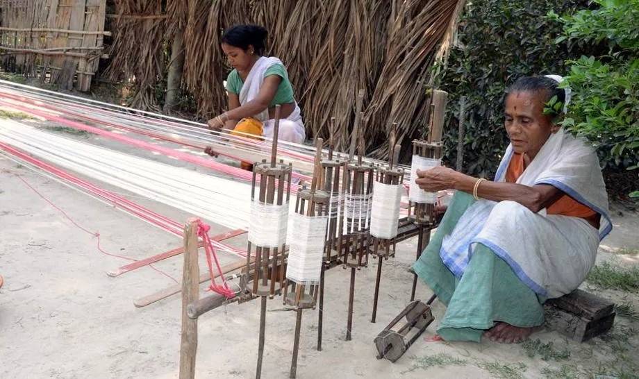 GI tag is bestowed upon 'Gamosa,' bringing joy to thousands of weavers