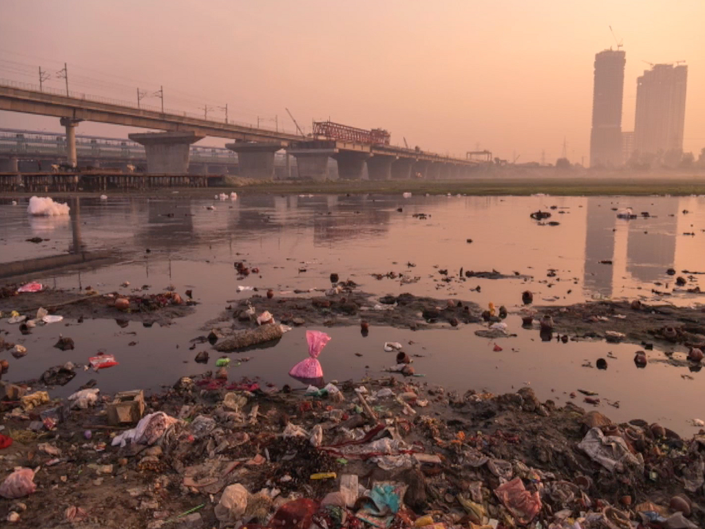 Ganga, Damodar, Krishna, Cauvery, Mandovi, Mahanadi have been brought down on the priority class of pollution control from 4th to 5th