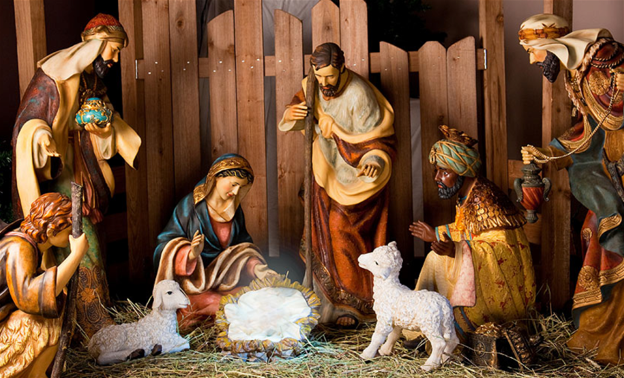 Christmas crib