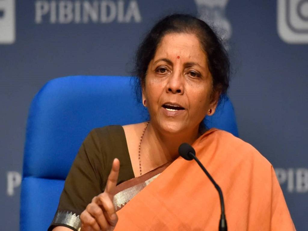 Nirmala Sitharaman was admitted to a private ward in AIIMS today at noon