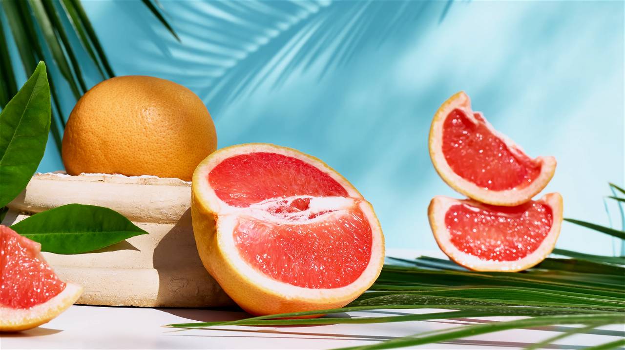 Grapefruit is a type of citrus fruit that is native to the Caribbean.