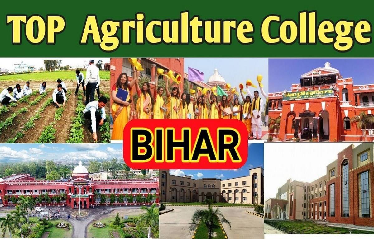 Many colleges in Bihar provide professional courses or degrees in agriculture