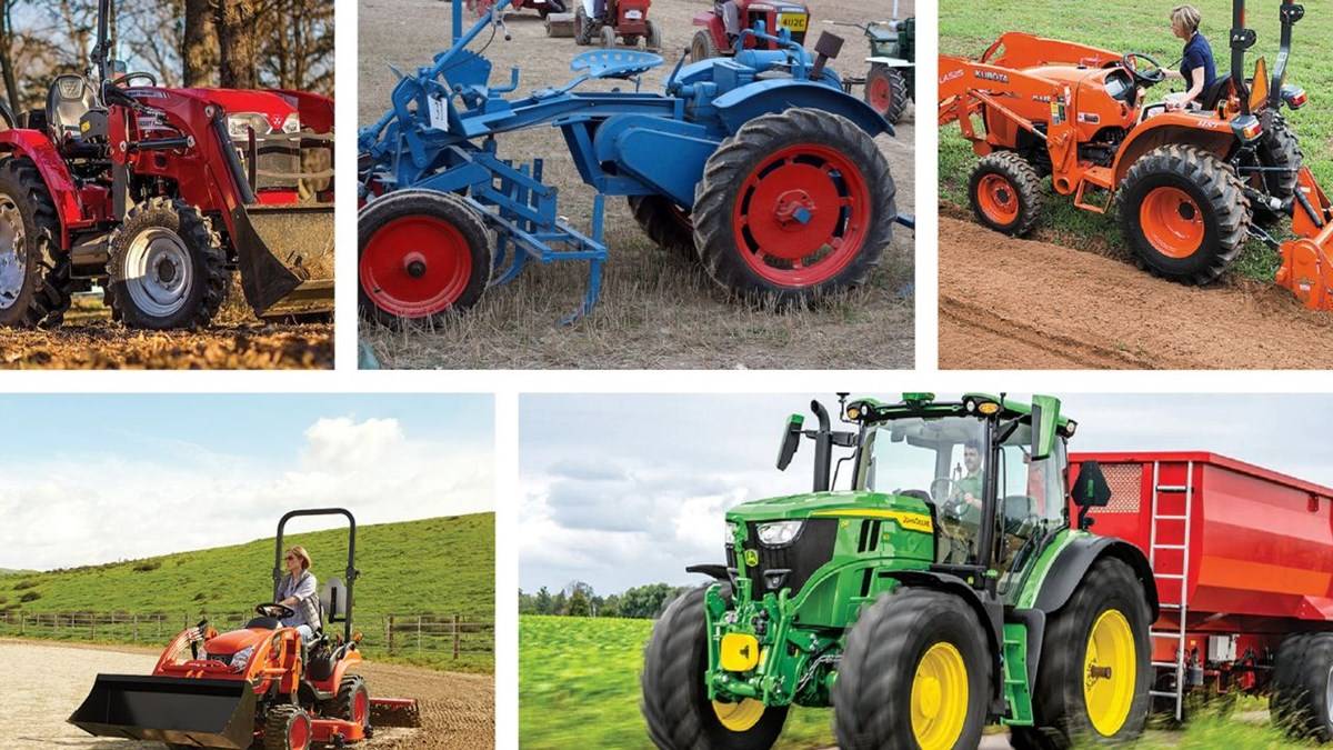 Let’s take a look at the different types of tractors and what farming purpose they serve