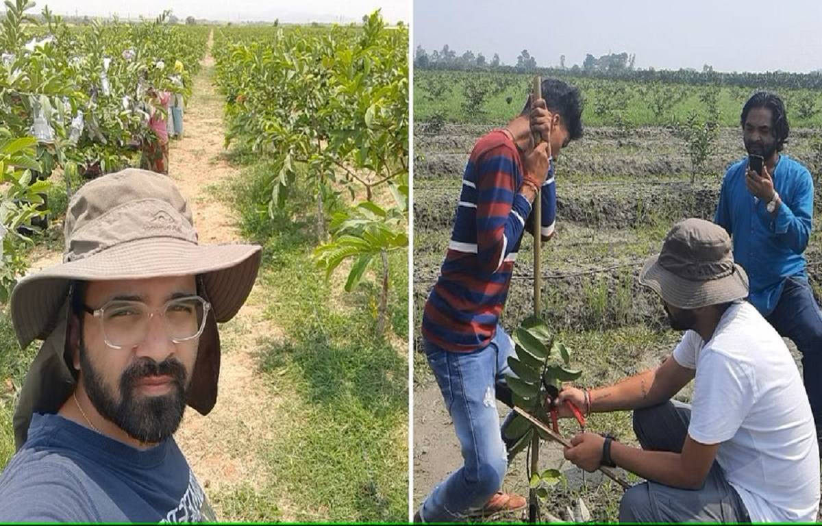 Rajeev Bhaskar, progressive Thai guava farmer from Nainital
