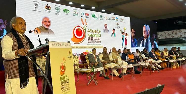 Center has launched numerous programmes to advance agriculture and make farmers more prosperous.