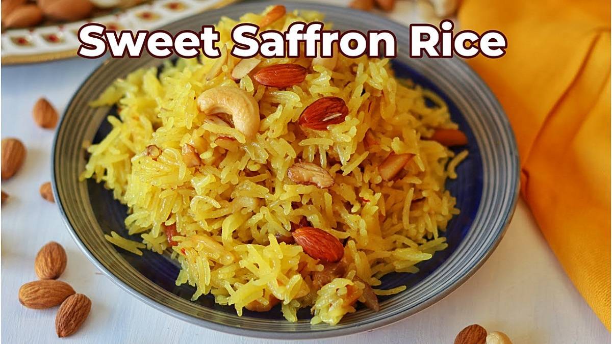 Sweet Saffron Rice