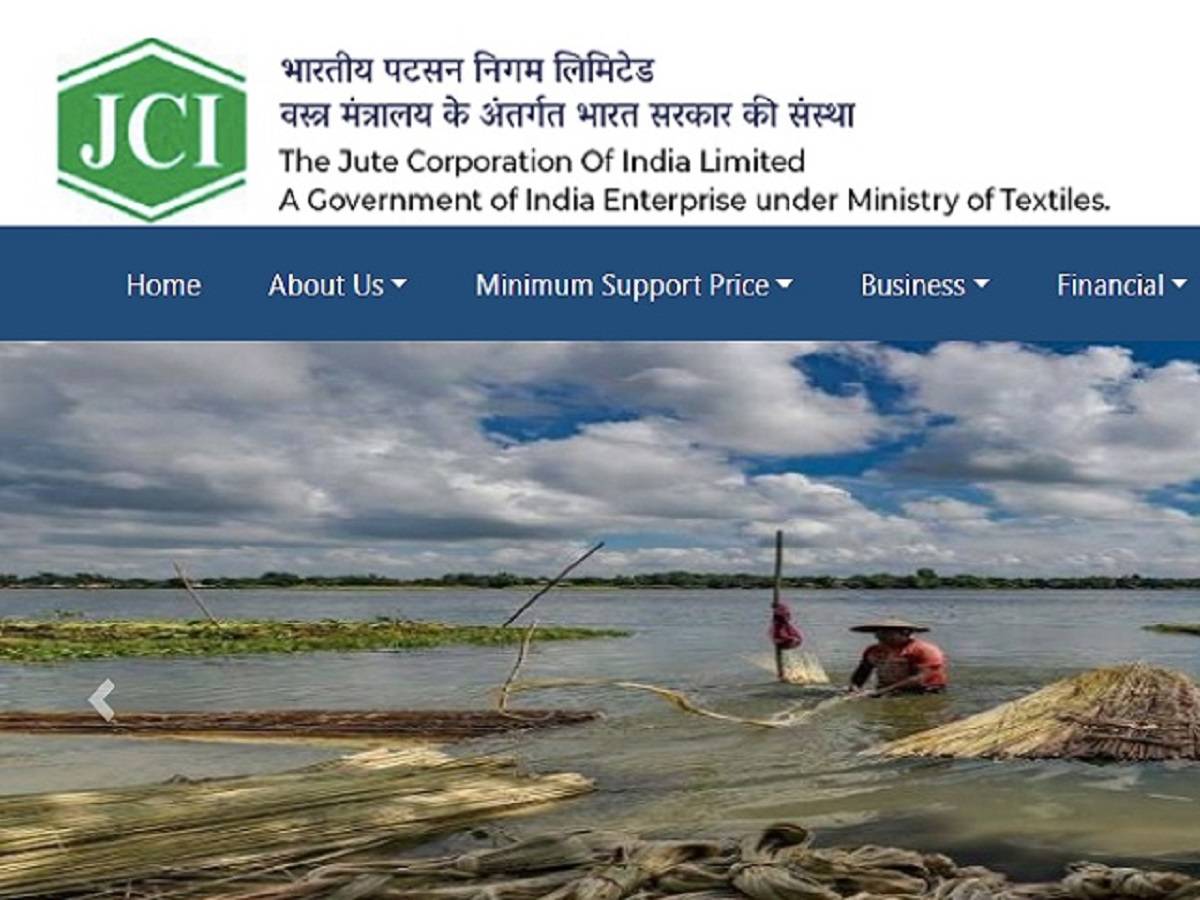 Jute Corporation of India (JCI) Official website