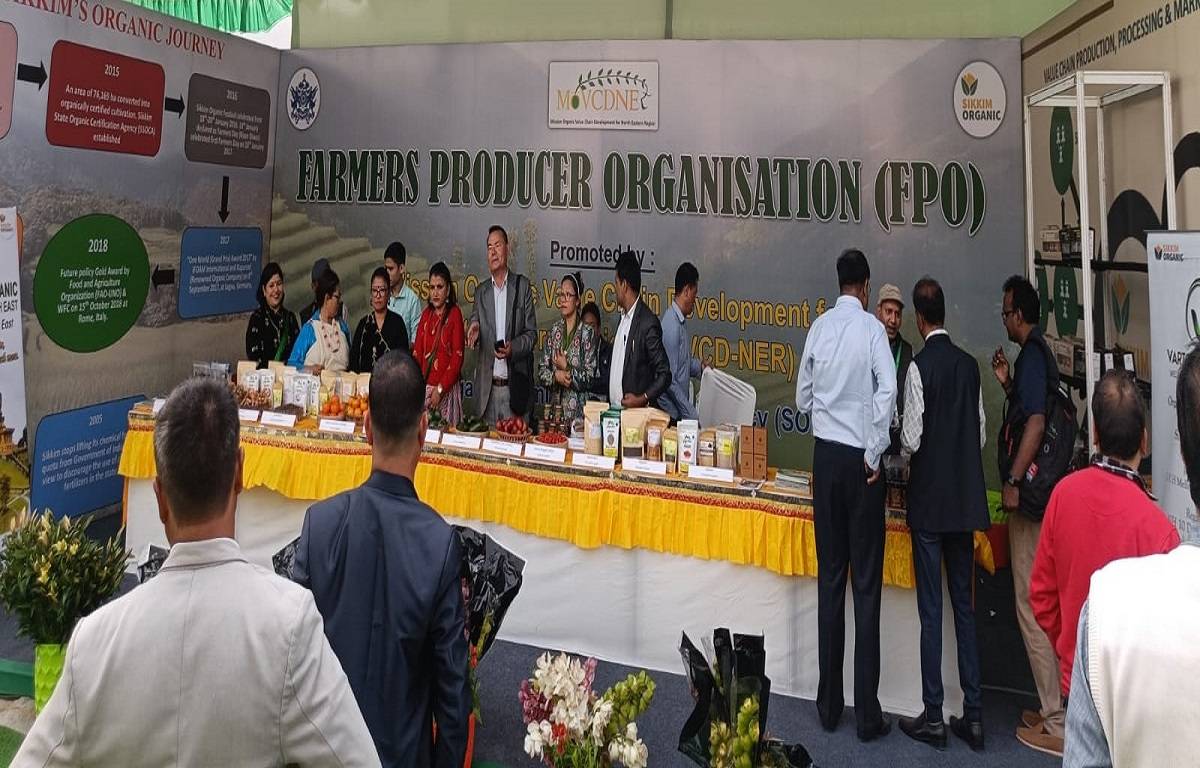 Farmer Producer Organization Stall at the Expo Organic North East 2023