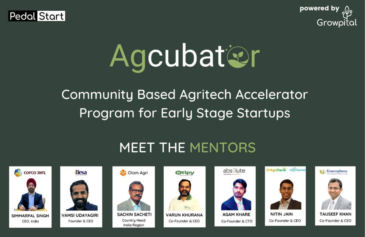 Agcubator, a platform to support Agri-tech startups industry.