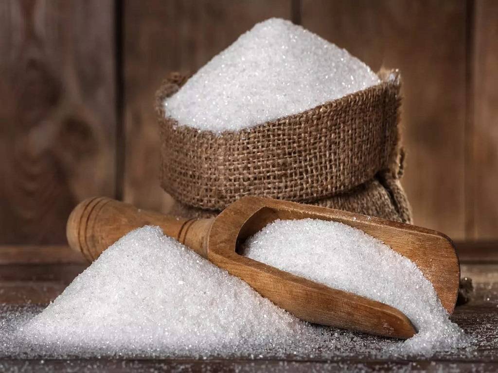 In the 2021-22 marketing year, sugar production was 358 lakh tonnes