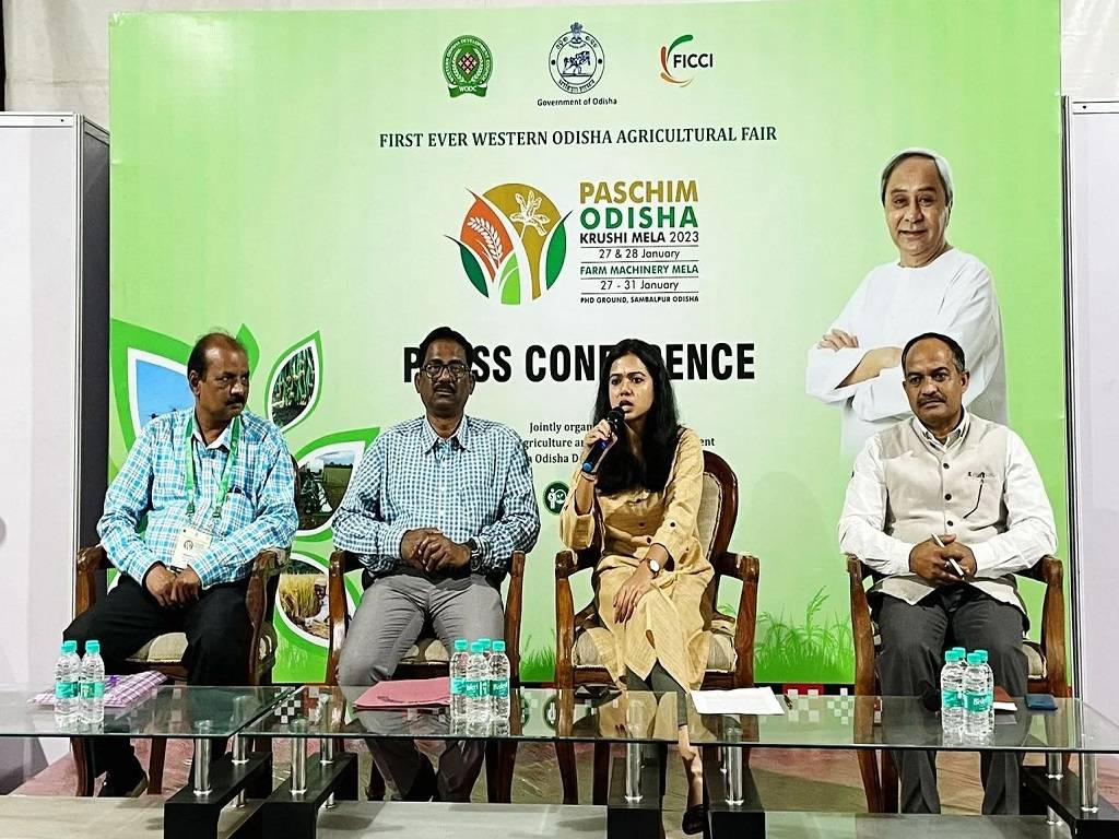 Ama KrushAI was launched by the Odisha governor Sri Ganesh Lal in Bhubaneswar at the annual Krushi Odisha event