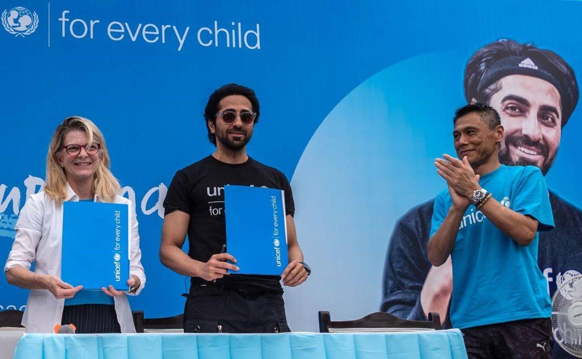 Ayushmann's strong commitment as UNICEF's Celebrity Advocate over last 2 years has helped amplify & drive work of protecting children's rights
