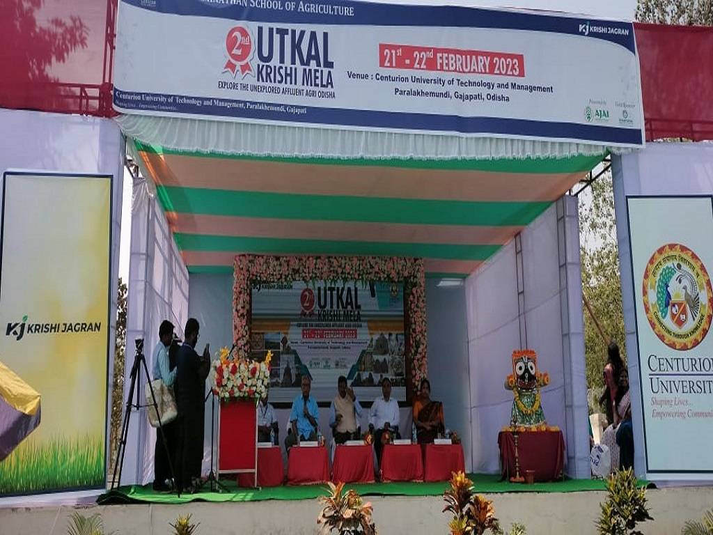 M S Swaminathan School of Agriculture (MSSSoA) of Centurion University of Technology and Management (CUTM) and Krishi Jagran jointly organized the 2nd Utkal Krishi Mela