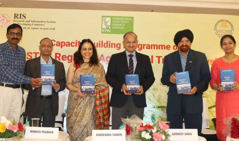 Dignitaries released a book on "BIMSTEC: Mapping Sub-Regionalism in Asia".
