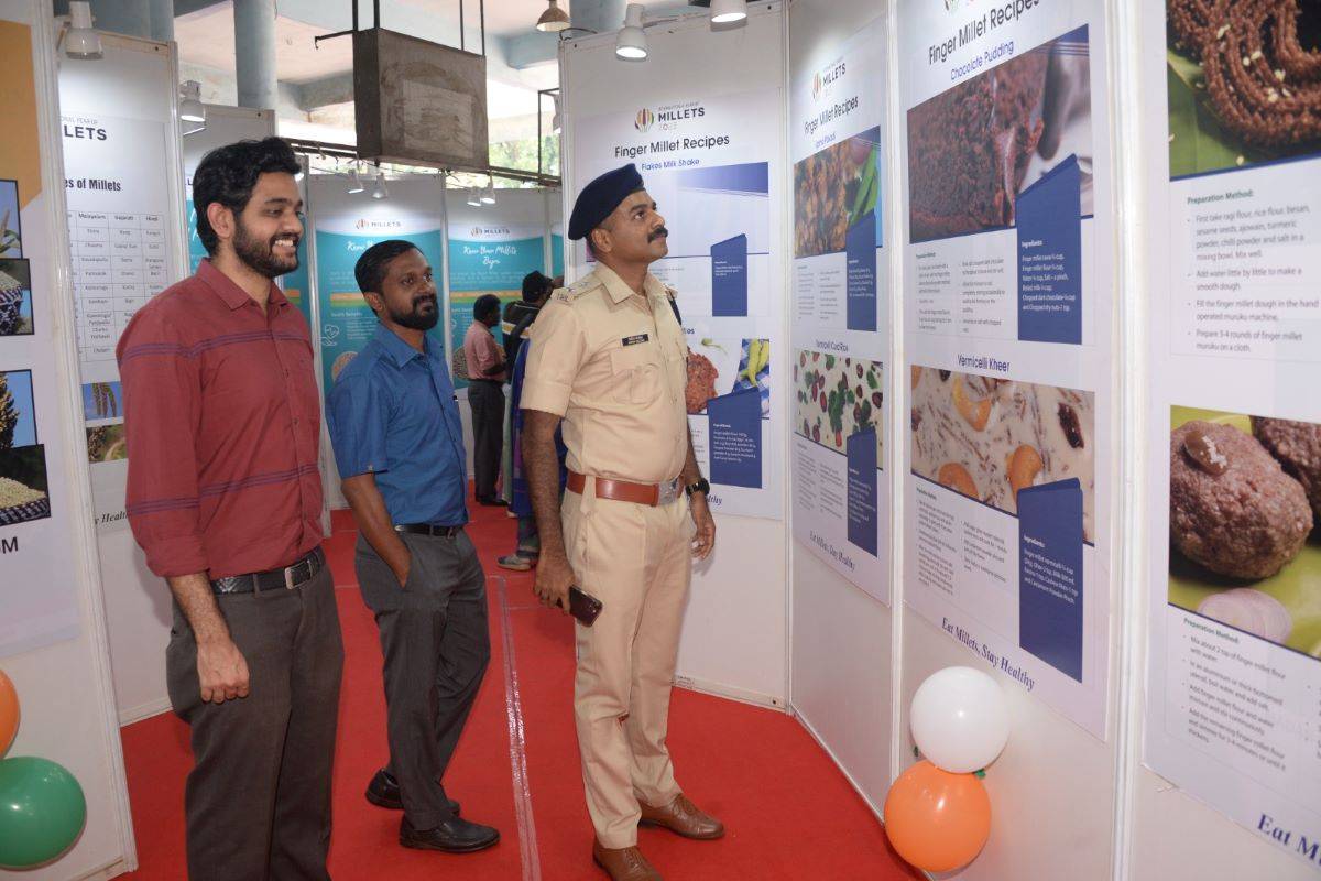 Multimedia Exhibition  aims to educate visitors about the importance of millets and inspire their inclusion in daily diets