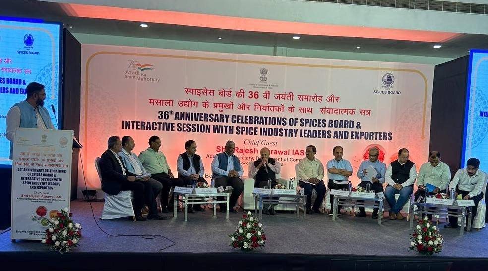 Panel discussion with spice industry leaders & exporters on doubling exports was organized as part of its 36th anniversary celebrations