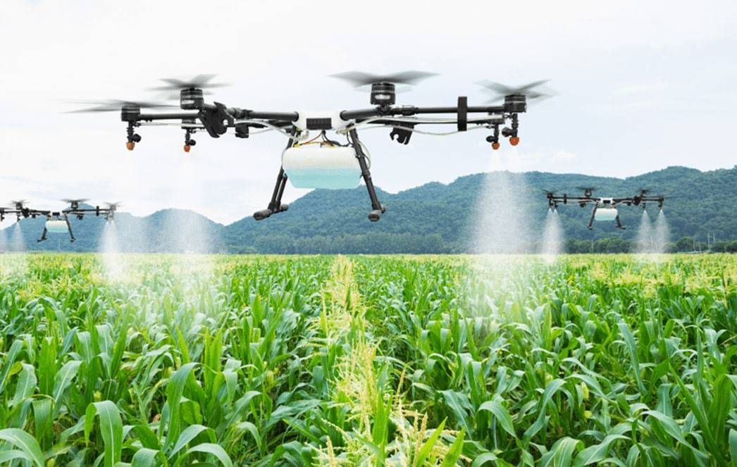 Drone technology is rapidly evolving for agricultural applications