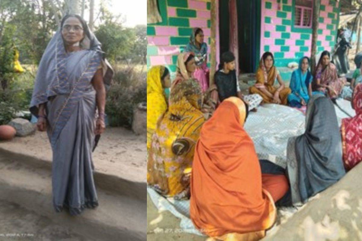 Laxmi Bai has made life-changing development in the lives of many women farmers of Shahpur Block.
