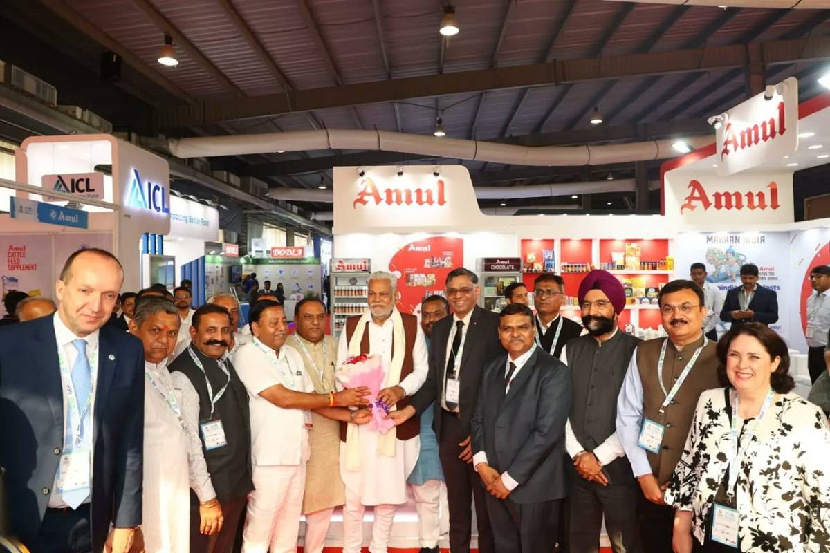 Union Chief Minister of Fisheries, Animal Husbandry and Dairying, Parshottam Rupala at the inauguration ceremony of the 49th Dairy Industry Conference & Expo hosted by IDA
