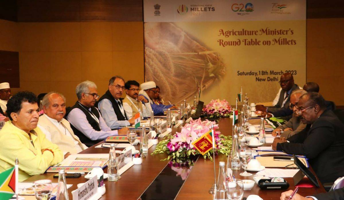 Narendra Singh Tomar highlighted India's role in Shree Anna promotion in his opening remarks at the Ministerial Round Table