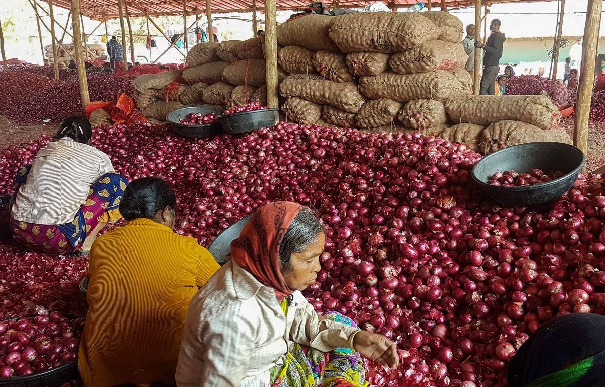 The Maharashtra farmers' demands include MSP for onions