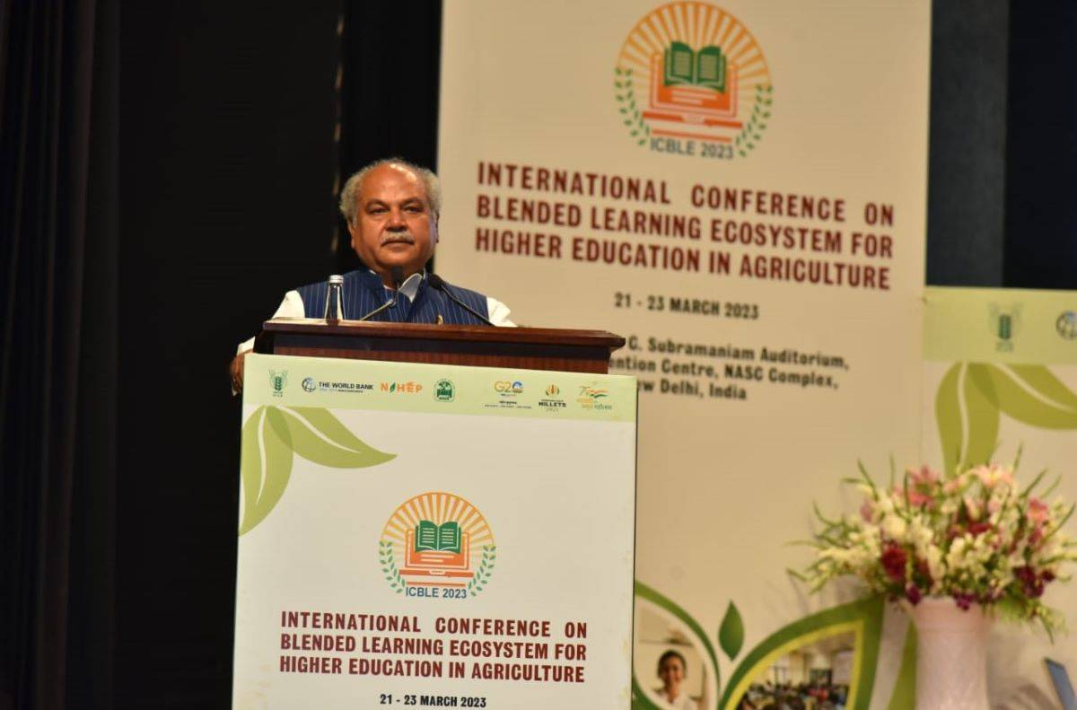 'Blended learning will be Amrit for us in this Amritkal'- Narendra Singh Tomar, Union Agriculture Minister
