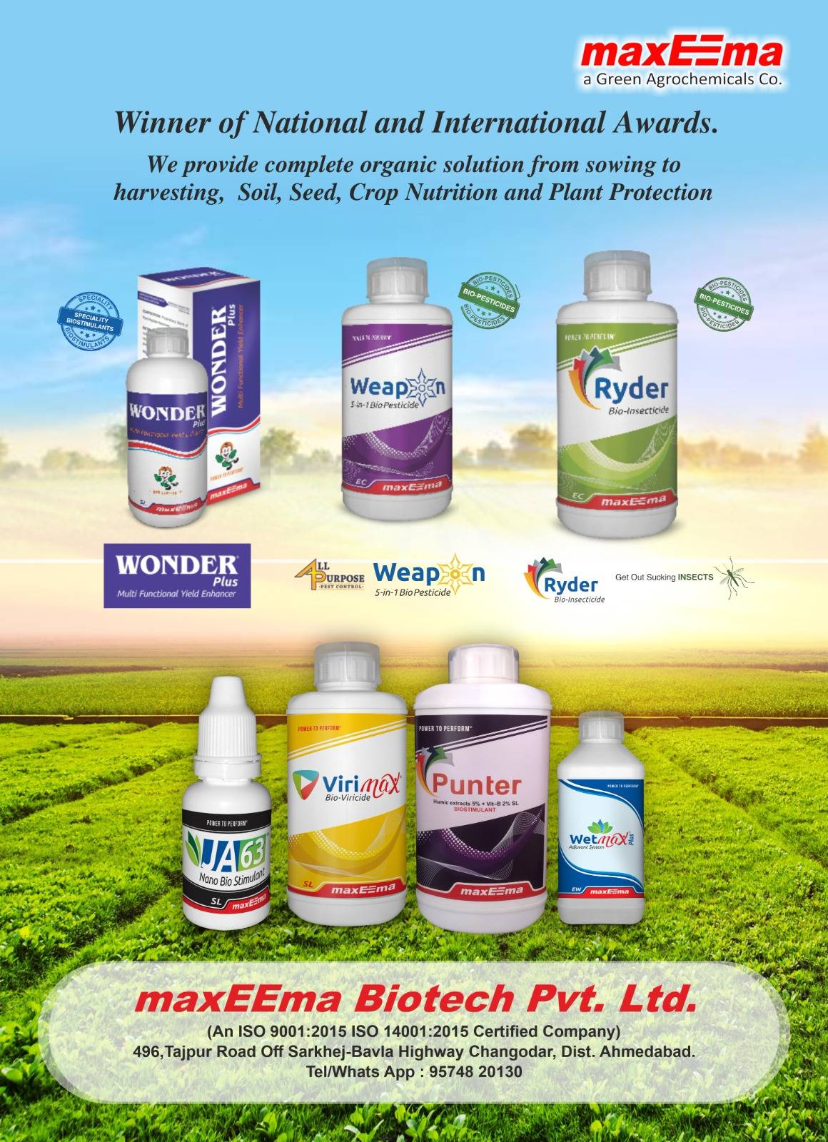 maxEEma Biotech Pvt. Ltd. Products
