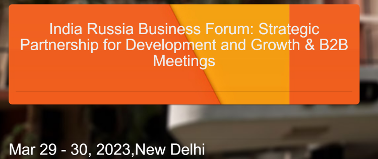 India Russia Business Forum