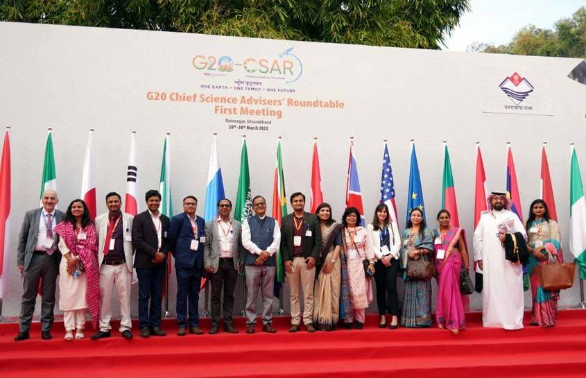 1st Meeting of G20-Chief Science Advisers Roundtable Organized at Ramnagar, Uttarakhand