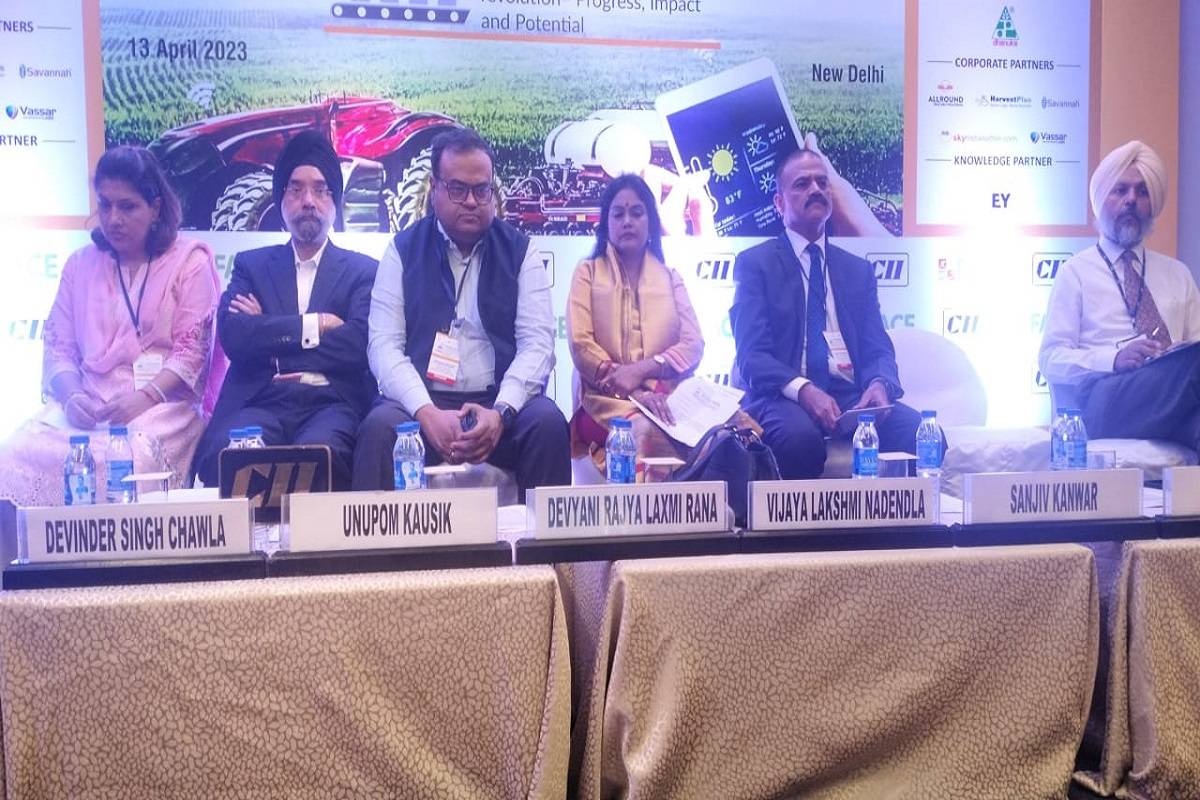 A myriad of think tanks attended the event, 'CII AGRI-TECH' at IHC