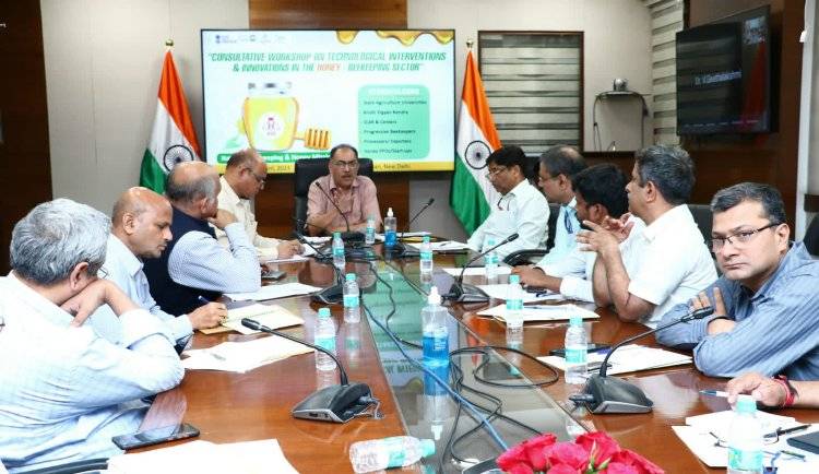 Agri Ministry Organizes Consultative Workshop on ‘Technological Intervention & Innovations in Beekeeping Sector’