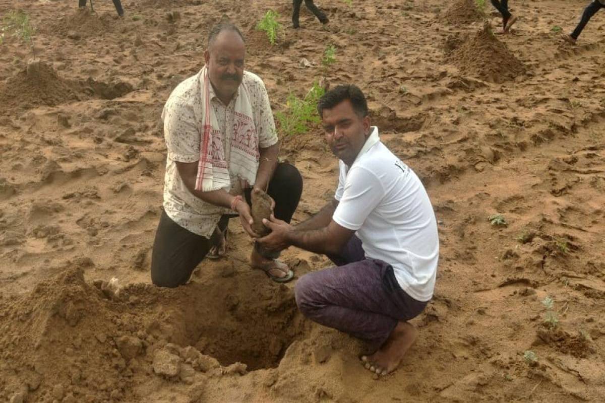 Rajasthan Techie’s Extraordinary Vow to Walk Barefoot till He Plants 51,000- Will He Succeed?