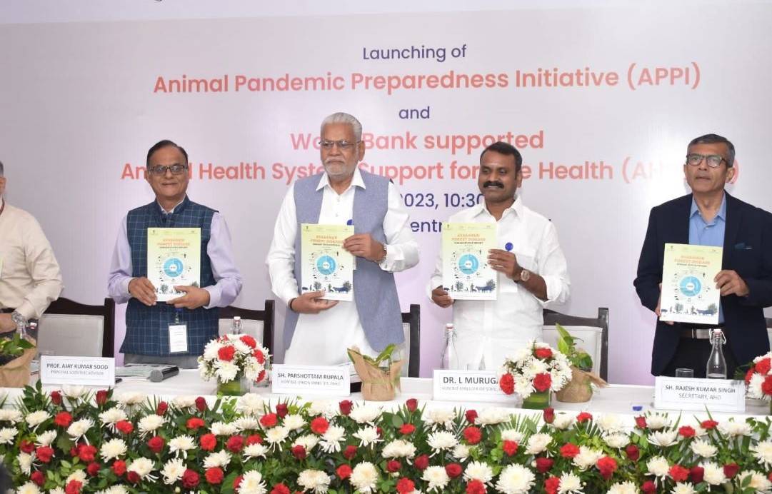 Parshottam Rupala Launches APPI & World Bank-funded Animal Health System Support for One Health