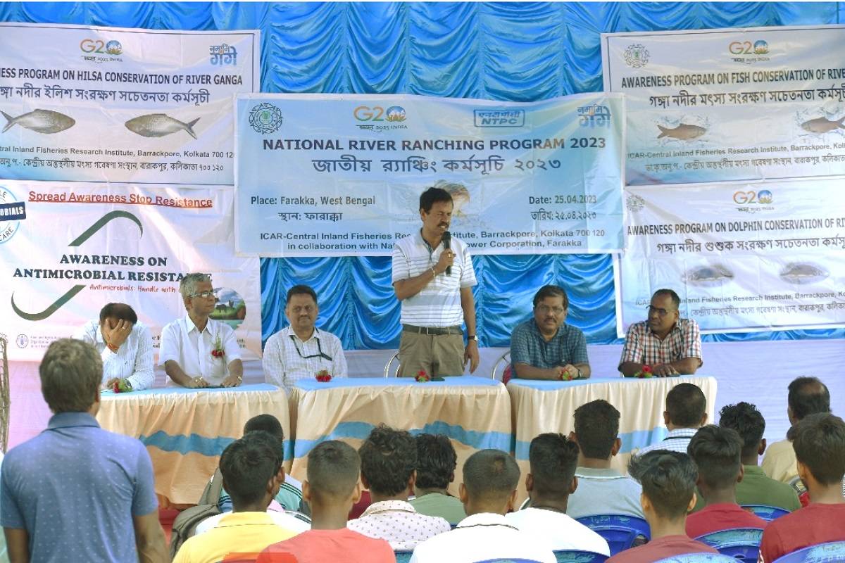 ICAR-CIFRI Hosts National Ranching Programme and Mass Awareness Campaign