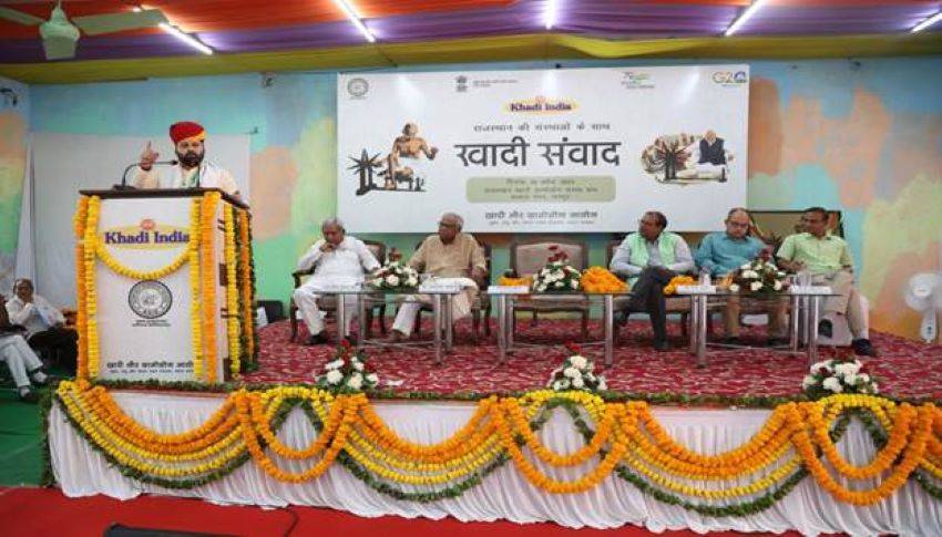 KVIC Chairman Emphasizes Youth Employment Potential through Swadeshi Campaign & PMEGP Loans