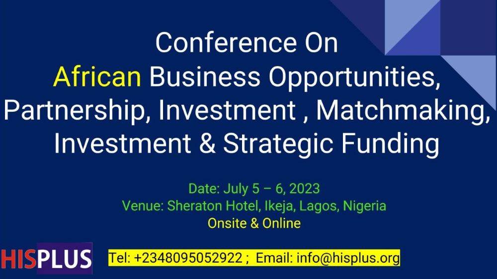 African Business Opportunities, Partnership & Investment