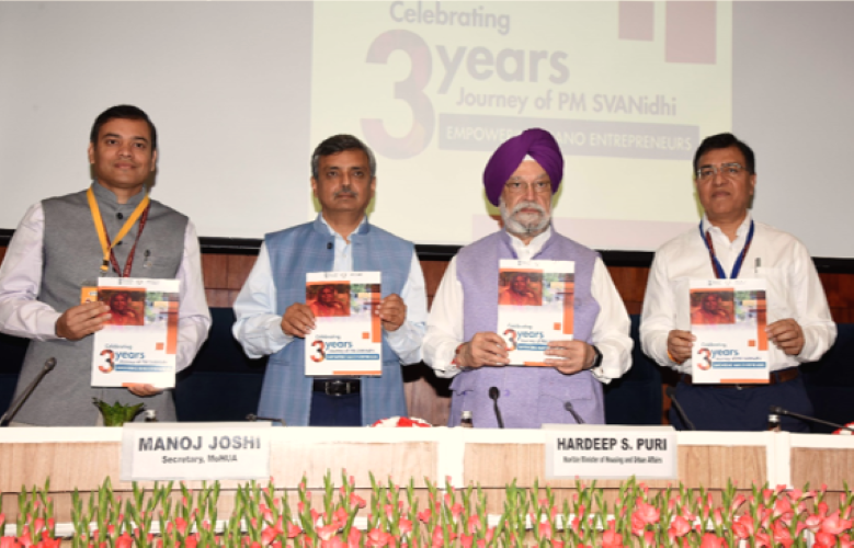 PM SVANidhi Scheme Marks Successful Completion of 3 Years, Applauded by Hardeep S. Puri (Photo Source: PIB)