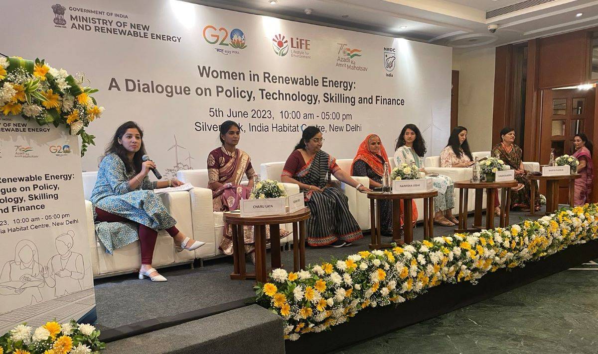 MNRE Encourages Women to Lead India's Energy Transition Towards Net Zero at ‘Women in Renewable Energy’ Event (Photo Source: SSP India)