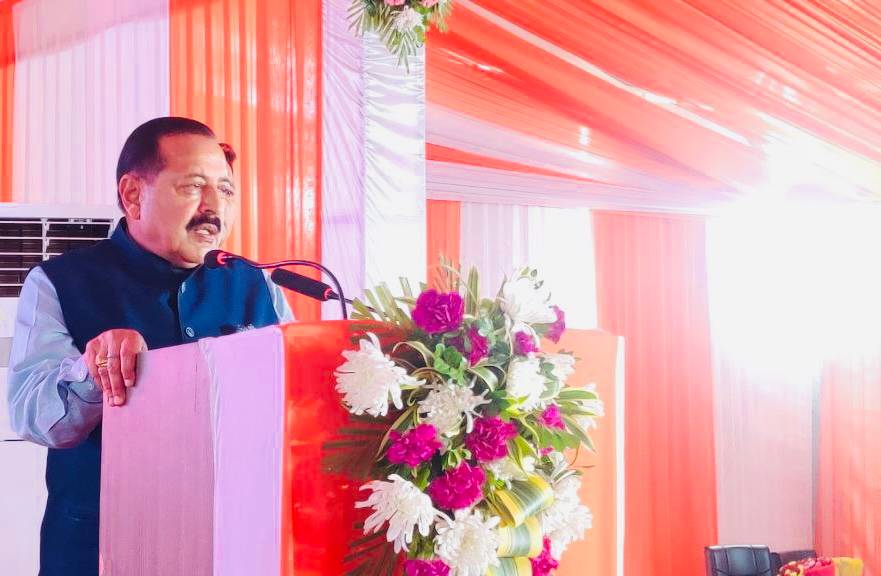 Union Minister Dr. Jitendra Singh Inaugurates 2-Day 'Start-up Conclave' at Udhampur, Hosted by CSIR-IIIM (Photo Source: Dr. Jitendra Singh Twitter)