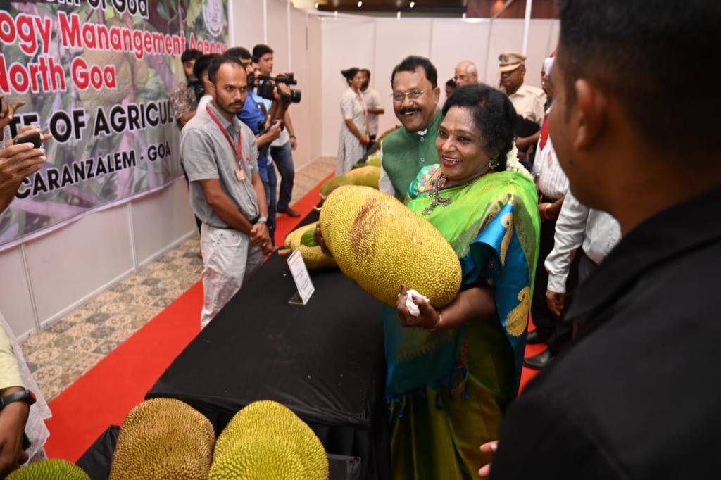 Jackfruit Festival Takes Center Stage in Goa as Governors of 3 States Grace Inauguration (Photo Source: @DrTamilisaiGuv)