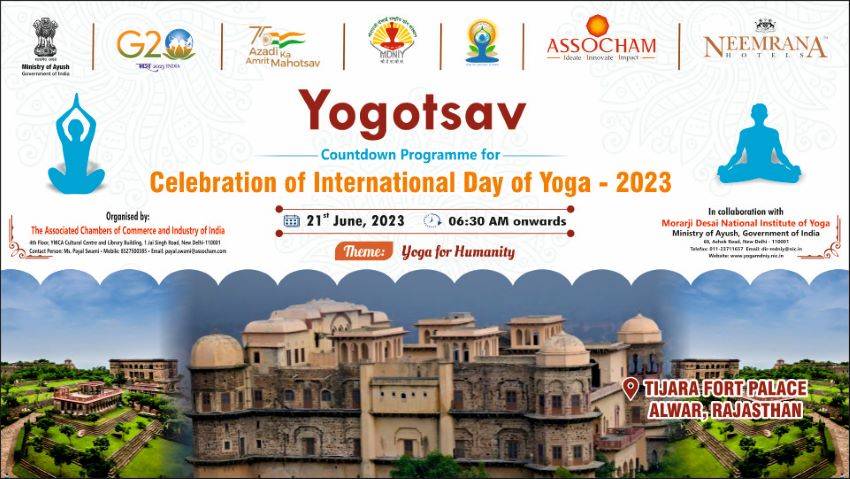 Yogotsav- Celebration of International Yoga Day 2023