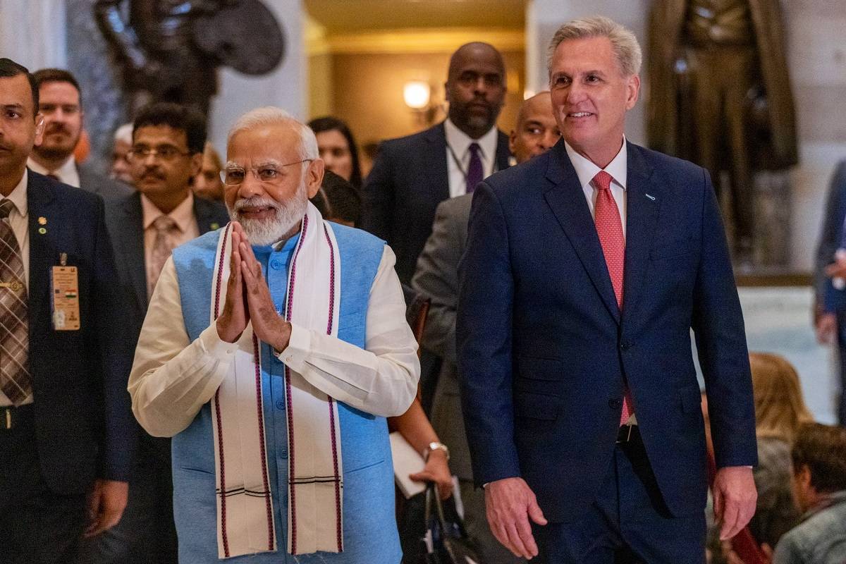 PM Modi in US: India's Astonishing Progress and the Global Opportunities it Unveils, Highlighted by PM Modi Source Twitter/@SpeakerMcCarthy