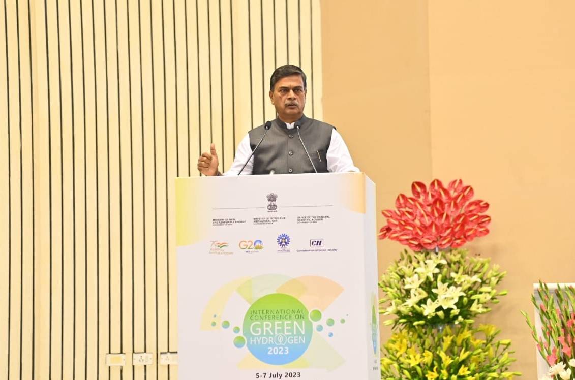 India Emerges as Largest Market for Green Hydrogen, says RK Singh (Photo Source: @OfficeOfRKSingh twitter)