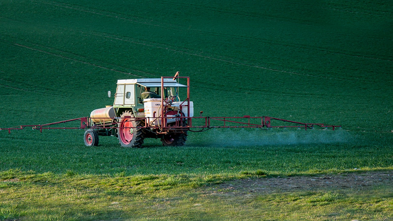 Monitoring crops and spraying pesticides (Photo Courtesy: Pixabay)