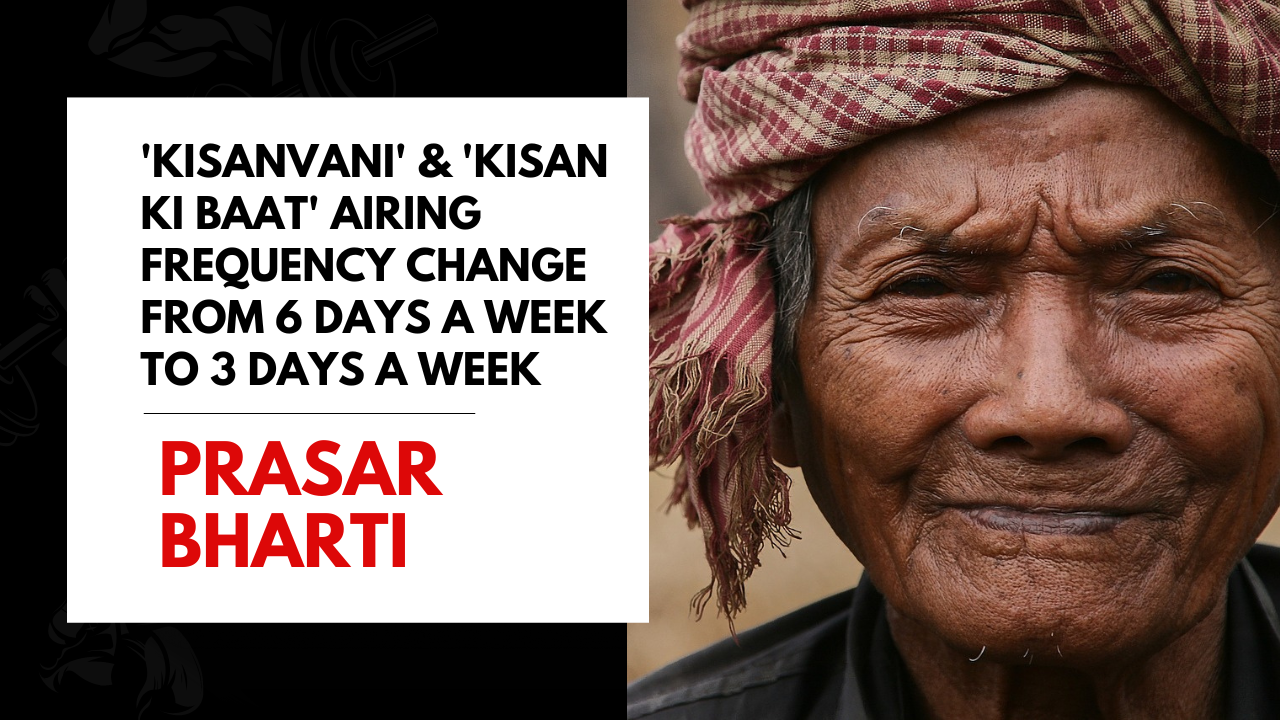 Kisan Ki Baat and Kisanvani's airtime reduces to 3 days a week (Photo Courtesy: Krishi Jagran)
