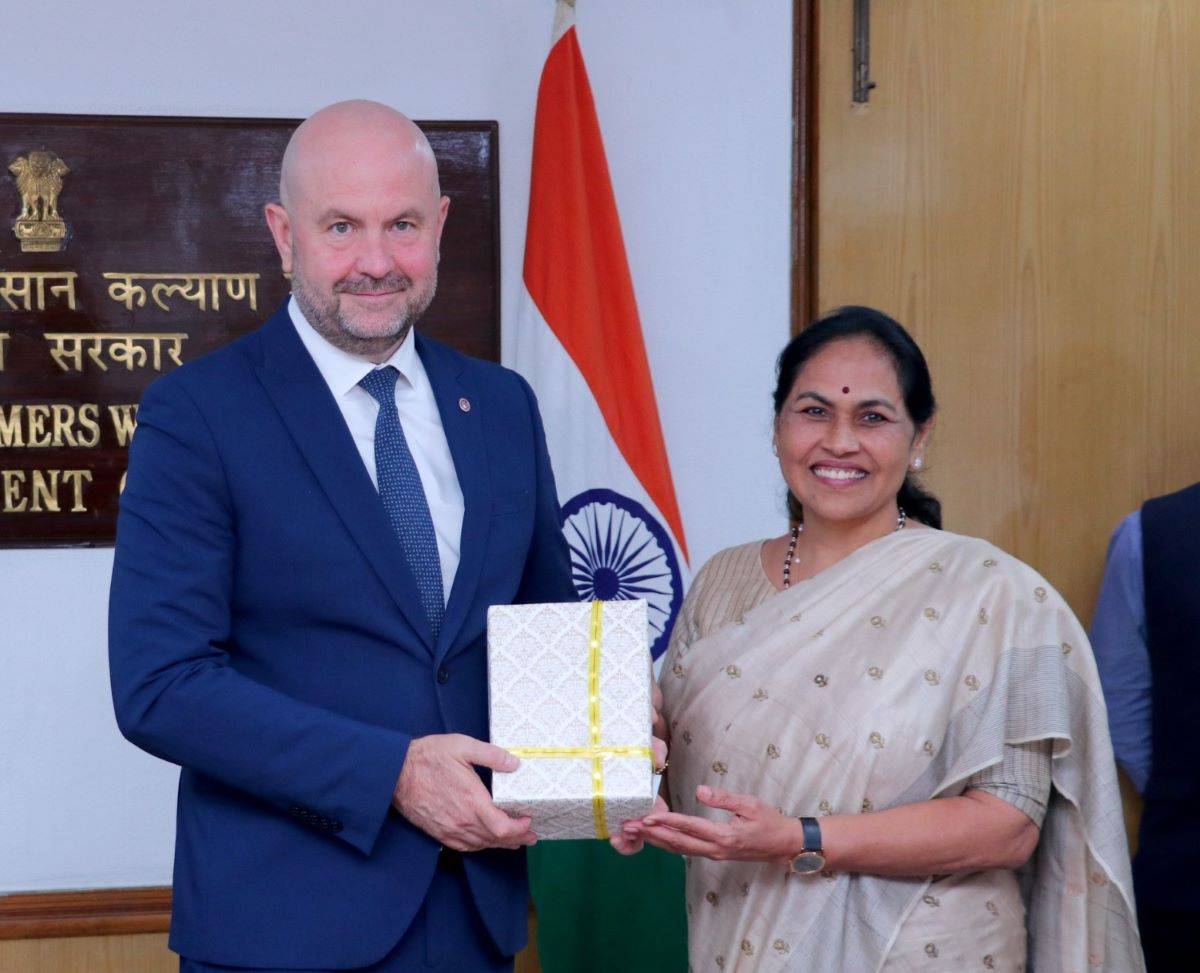 India and Moldova Explore Agricultural Cooperation in High-Level Meeting (Photo Source: Shobha Karandlaje/Twitter)