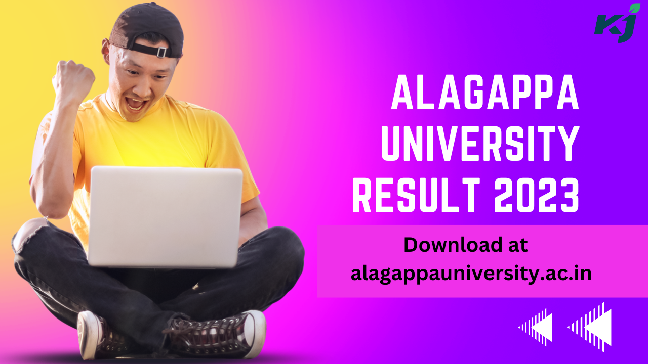 Alagappa University announces UG and PG results 2023 (Photo Courtesy: Krishi Jagran)